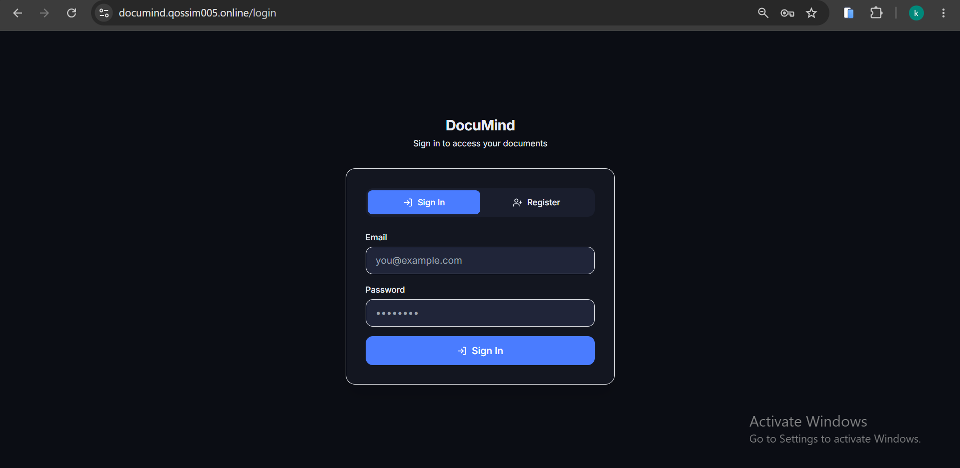 AWS/EKS platform (Terraform, GitOps, canary deploys, observability) wrapped around a RAG Q&A app.