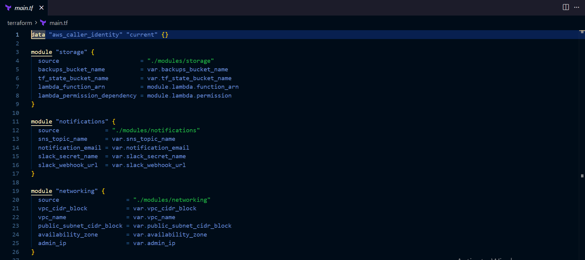 Serverless backup automation with Terraform & Ansible